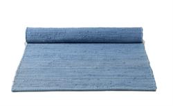 Rug Solid Kludetæppe i Eternity blue i 60 x 90 cm